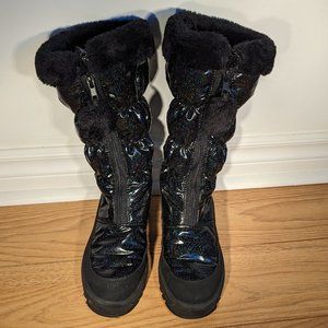 🖤 Pajar Black Steel Puffer Boots - Size 5.5 🖤